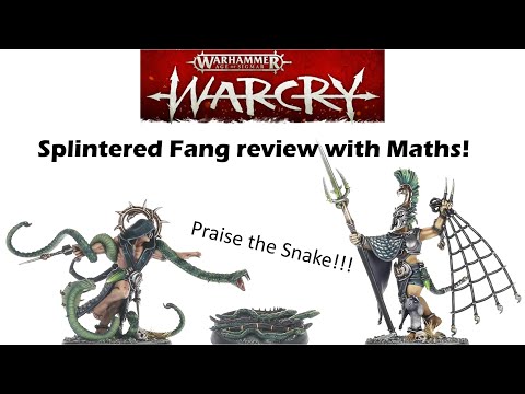 WARCRY - Poison all! Splintered Fang Warband review!