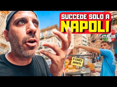 IT HAPPENS ONLY IN NAPLES 🇮🇹 2 locals take us to the hidden Napoli (+ STREET FOOD TOUR)