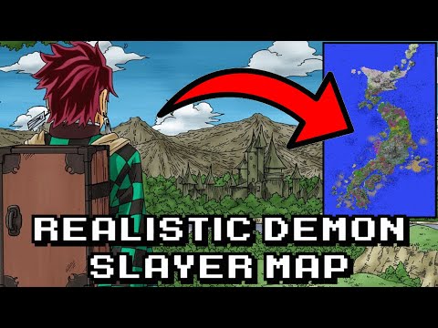 Can I Make a REALISTIC Demon Slayer Map in Minecraft?