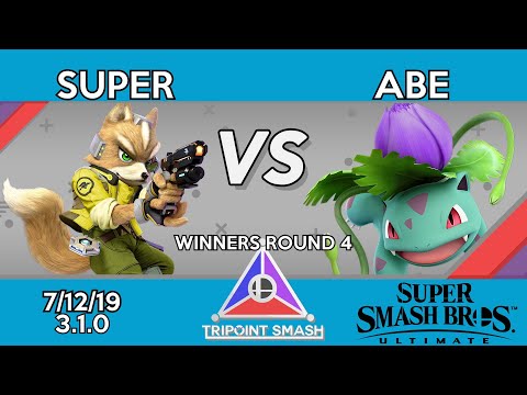 Tripoint Smash 68 - Winners Round 4 - Super(Fox) Vs. Abe(Ivysaur)