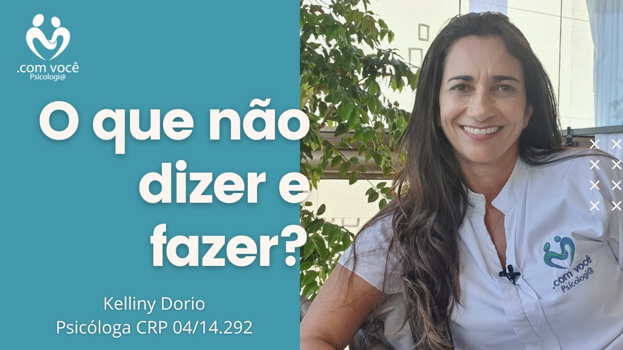 Como ajudar uma pessoa com Depressão  - Psicóloga Kelliny Dório