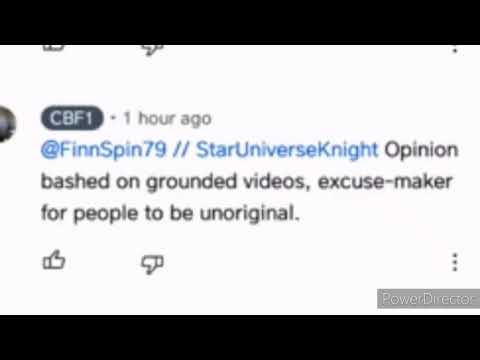 Calling out CBF1 for bashing opinions on grounded videos