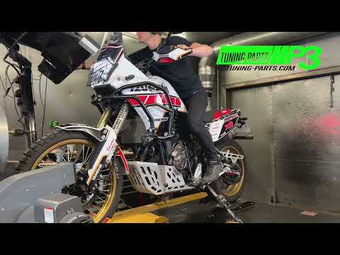Yamaha Tenere 700 Power increase upgrade ECU Flash Mapping air filter P3 Tuning Dyno