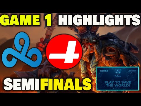 Cloud9 vs Cr4zy Game 1 Highlights WeSave! Charity Play