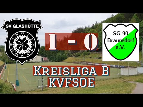 SV Glashütte vs. SG 90 Braunsdorf 🖤🤍 Kreisliga B - KVFSOE | SV GLASHÜTTE 2022