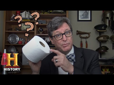 トイレットペーパーの歴史を知る歴史屋さん｜家庭の歴史 (The History Guy on the History of Toilet Paper | History at Home)