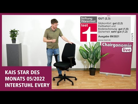 Interstuhl Every EV111 ⭐Kais Star des Monats Mai 2022⭐ Aktionsmodell Stiftung Warentest