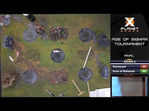 AoS Tournament Game 3: Stormcast vs Sons of Behemat
