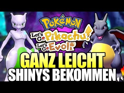 So bekommt ihr SHINY POKÉMON in Pokémon Lets Go !