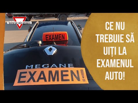 Ce să nu uiți la examenul auto ! │Story Time │Instructor cutie automată