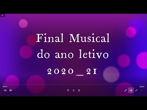 Final do ano letivo 2020/2021