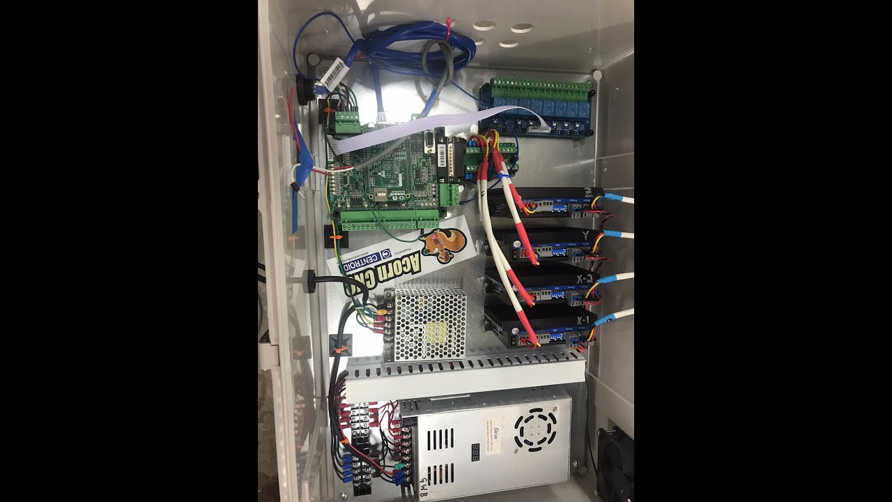 ShopBot Build Stepper Test on Acorn Controller