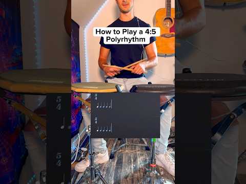 How to play a 4:5 Polyrhythm