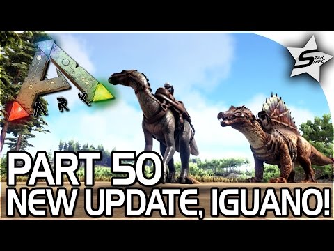 NEW ARK PS4 UPDATE, IGUANODON TAMING, ALPHA RAPTOR! - ARK Survival Evolved PS4 Gameplay Part 50