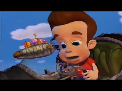 Flushed Away and Jimmy Neutron Boy Genius - Just Get The Cable and Rocketship falling down
