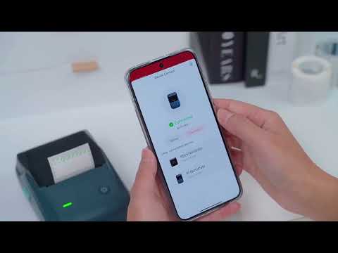 Портативный Bluetooth принтер этикеток NIIMBOT B1, термопринтер, 203 dpi - фото 1 - id-p2998170632