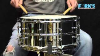 Video thumbnail for Ludwig Supraphonic 6.5x14 Tube Lugs by ForksDrumCloset