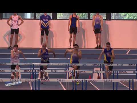 60m Haies – Serie 1 – JUM – Championnat 92 & 78 Indoor 02/12/2018 – Eaubonne