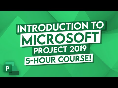 Microsoft Project 2019 Beginner to Advanced Training 8 5 Hour Course