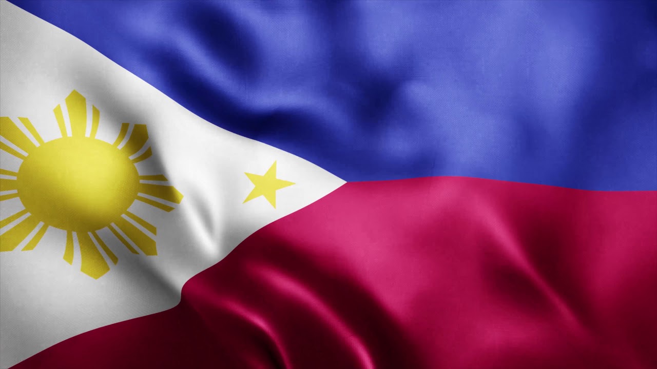 4K Realistic Philippines Flag Loop Animation by Motion Made (No Copyright Stock Footage)