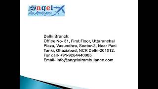 Prefer Angel Air Ambulance Service in Patna for Utmost Caring