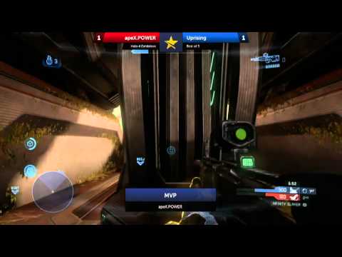 EGL8 : Halo 4 : Uprising vs apeX.Power : Exhibition Match - Map 3 - Solace (Infinity Slayer)