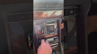 1979 Mercedes Benz 450SEL - Radio & Climate Controls