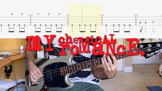 My Chemical Romance - Early Sunsets Over Monroeville Bass Cover (With Tab)