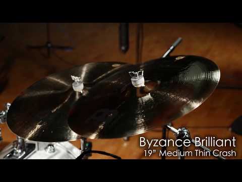 Демонстрация звучания тарелки Meinl 19" Crash B19MTC-B
