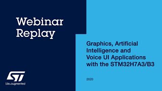 Aplicaciones grficas, de inteligencia artificial y de interfaz de  usuario de voz con el STM32H7A3/B3 - Seminario web