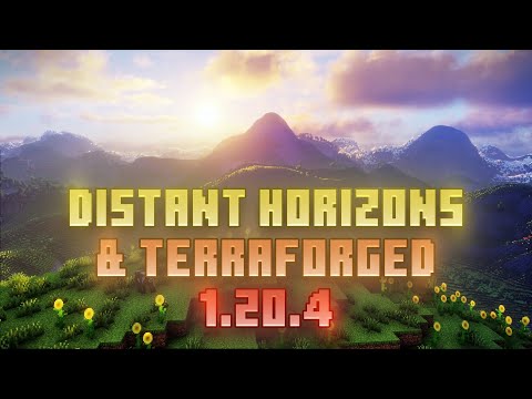 🌲 Ultimate Realistic Minecraft Kingdom! 🌲 Distant horizons, Terraforged & Shaders