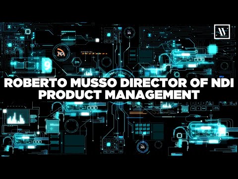 AV Tech Talks 047 - NDI with Roberto Musso Dir. of Product Management
