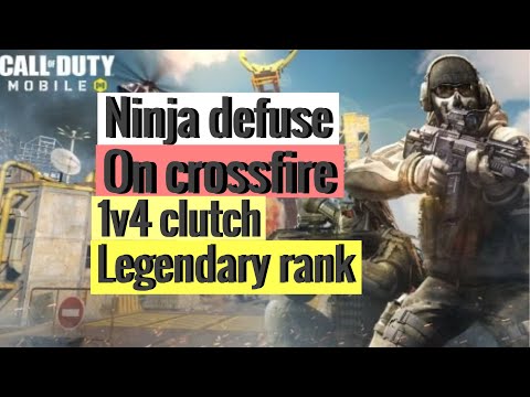 Ninja defuse on crossfire legendary rank |codmobile|