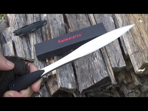 Shanks Galore! KMST Bayonet Knife (Self Defense Spike) $30 - A Call Back to Cold Steel Urban Dart!
