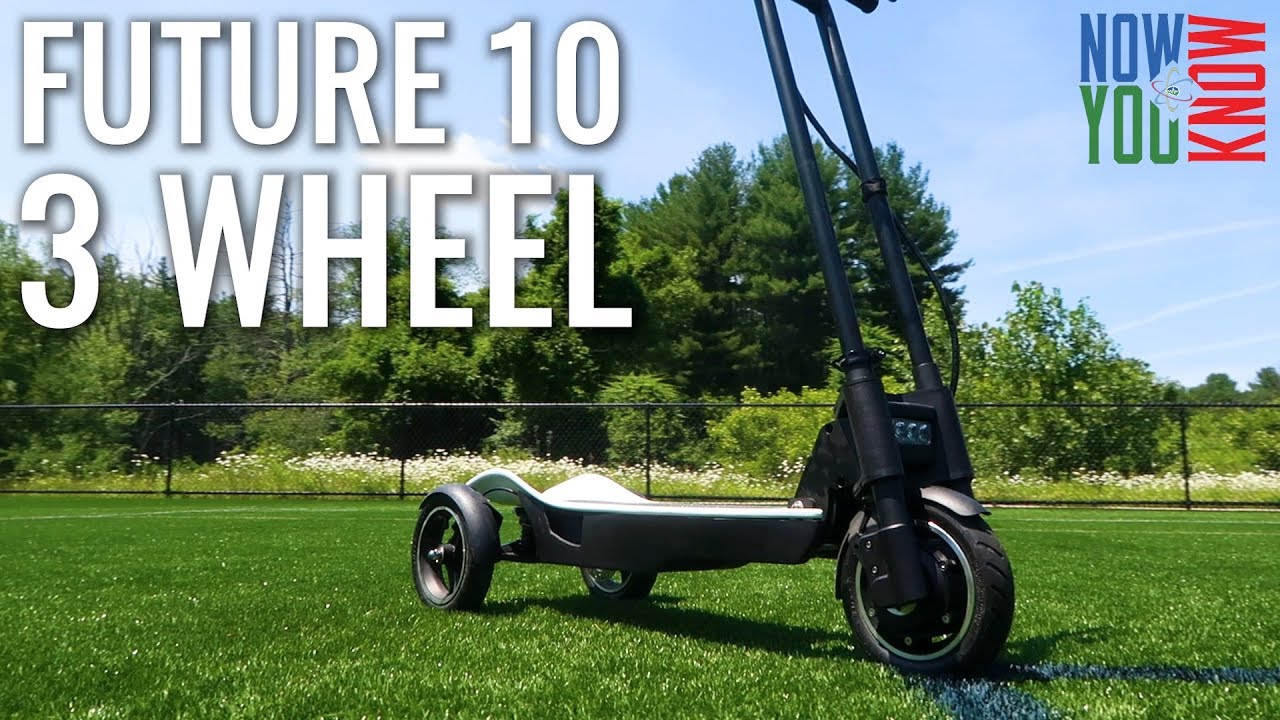 Watch video 3 Wheel Electric Scooter Review! - Future 10 Now 3 Wheel Electric Scooter Review! - Future 10