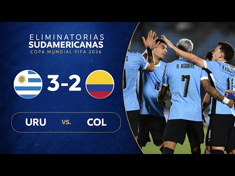 URUGUAY vs. COLOMBIA [3-2] | RESUMEN | ELIMINATORIAS SUDAMERICANAS | FECHA 11