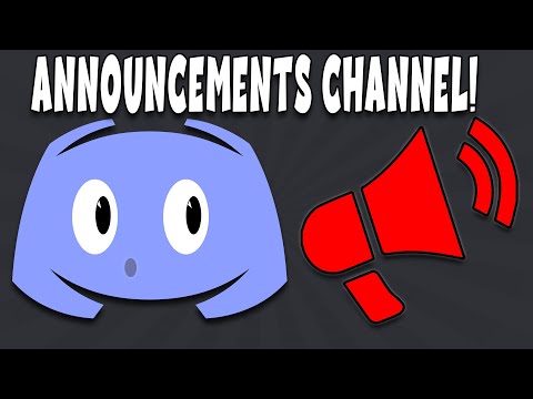 How to Make a Discord Announcements Channel