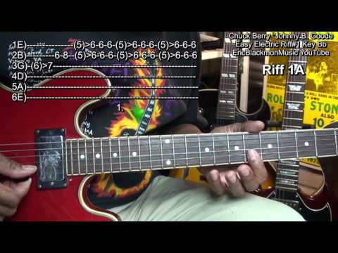 How To Play Guitar Like Chuck Berry Riffs #1A FunkGuitarGuru Funk Revised