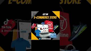 Get an E-commerce store to sell your products #webdesign #shopify #shopifystore #woocommerce