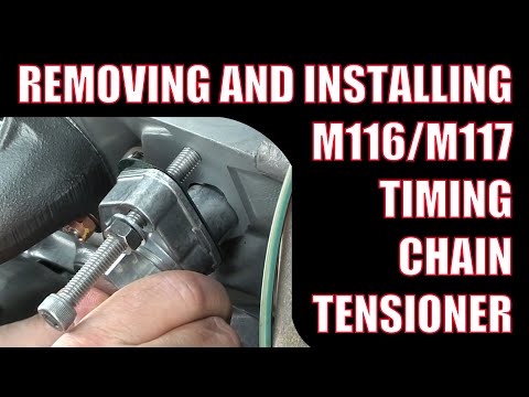 560SL - Remove & Install Timing Chain Tensioner - My Easy Way