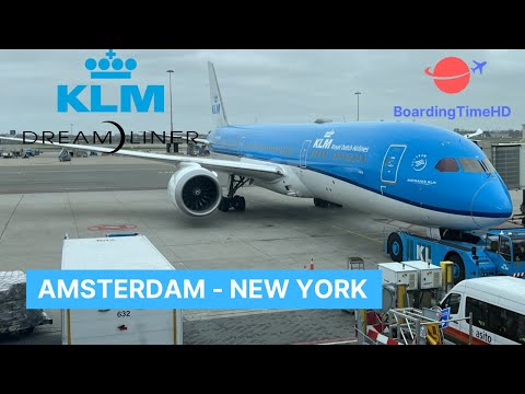 Miniatura de YouTube para KLM Boeing 787-9