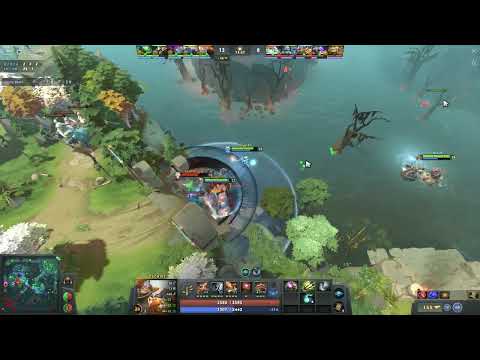 Techies blasts Juggernaut twice and escapes Omni Slash!
