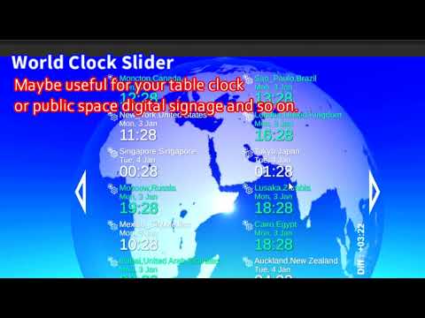 World Clock Slider video thumbnail