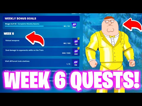 How To Complete Week 6 Quests in Fortnite - All Week 6 Challenges Fortnite Chapter 5 Season 1