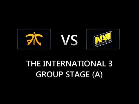 Fnatic.eu vs Na`Vi @The International 3 Groupstage (Group A) (BO2) #TI3