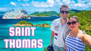 Exploring Saint Thomas, USVI + Teppanyaki Night on Norwegian Aqua! Vlog 3