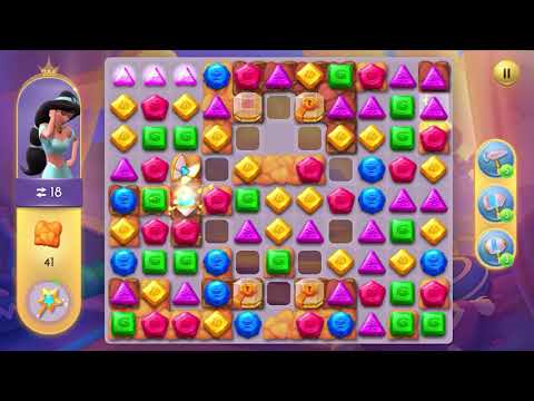 Disney Princess Majestic Quest Level 286 NO BOOSTERS - A S GAMING ✔️