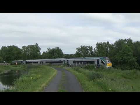 Rotem IE 22000 Class passing near Coralstown Co.Westmeath | #17