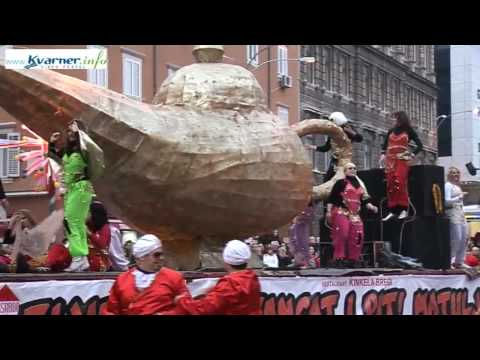 Karneval Rijeka 2009 povorka 2.dio