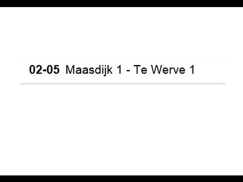 2015 05 02 Maasdijk - Te Werve